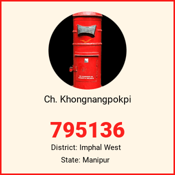 Ch. Khongnangpokpi pin code, district Imphal West in Manipur
