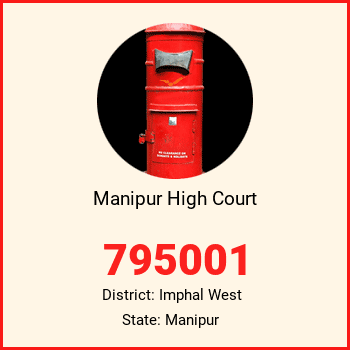 Manipur High Court pin code, district Imphal West in Manipur