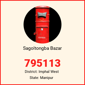 Sagoltongba Bazar pin code, district Imphal West in Manipur