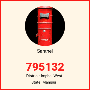 Santhel pin code, district Imphal West in Manipur