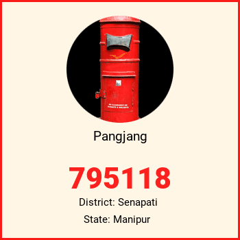 Pangjang pin code, district Senapati in Manipur