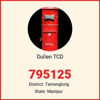 Dullen TCD pin code, district Tamenglong in Manipur