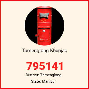 Tamenglong Khunjao pin code, district Tamenglong in Manipur