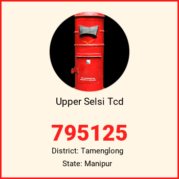 Upper Selsi Tcd pin code, district Tamenglong in Manipur