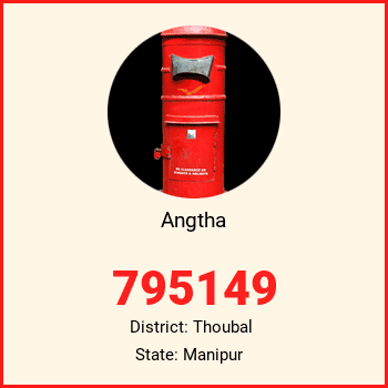 Angtha pin code, district Thoubal in Manipur