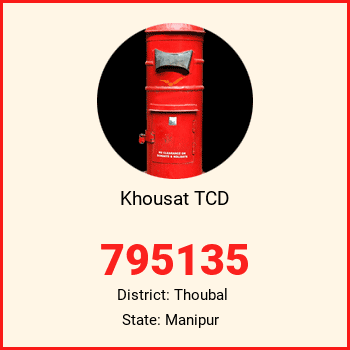 Khousat TCD pin code, district Thoubal in Manipur