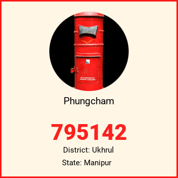 Phungcham pin code, district Ukhrul in Manipur