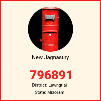 New Jagnasury pin code, district Lawngtlai in Mizoram