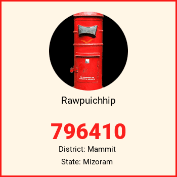 Rawpuichhip pin code, district Mammit in Mizoram