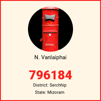 N. Vanlaiphai pin code, district Serchhip in Mizoram