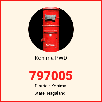 Kohima PWD pin code, district Kohima in Nagaland