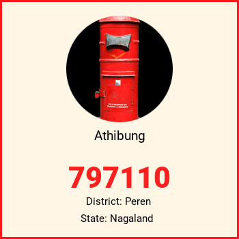 Athibung pin code, district Peren in Nagaland