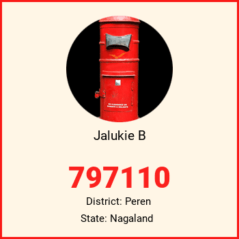 Jalukie B pin code, district Peren in Nagaland