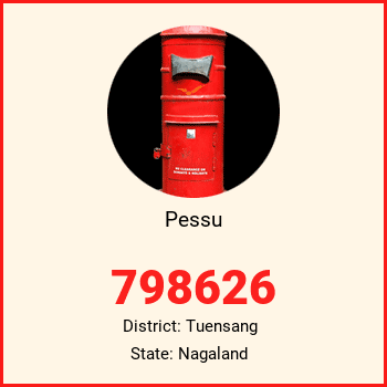 Pessu pin code, district Tuensang in Nagaland