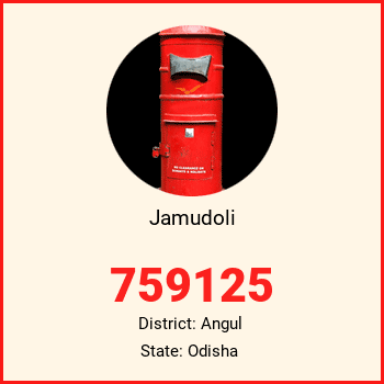 Jamudoli pin code, district Angul in Odisha