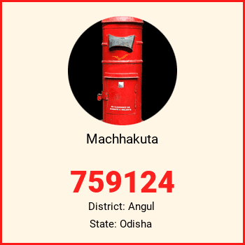 Machhakuta pin code, district Angul in Odisha