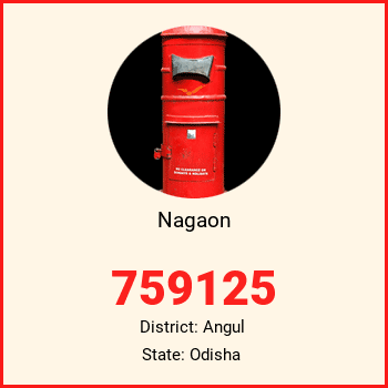 Nagaon pin code, district Angul in Odisha