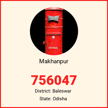 Makhanpur pin code, district Baleswar in Odisha