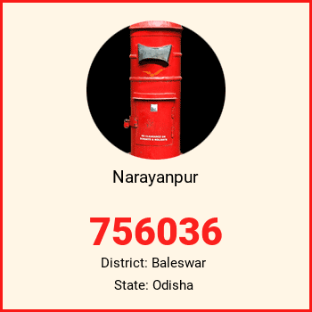 Narayanpur pin code, district Baleswar in Odisha