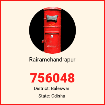 Rairamchandrapur pin code, district Baleswar in Odisha