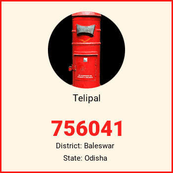 Telipal pin code, district Baleswar in Odisha