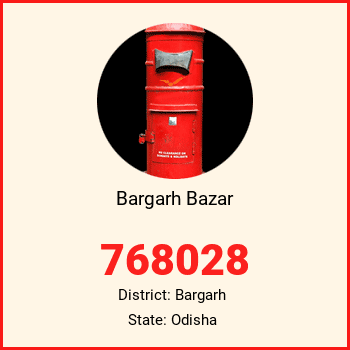 Bargarh Bazar pin code, district Bargarh in Odisha