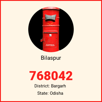 Bilaspur pin code, district Bargarh in Odisha