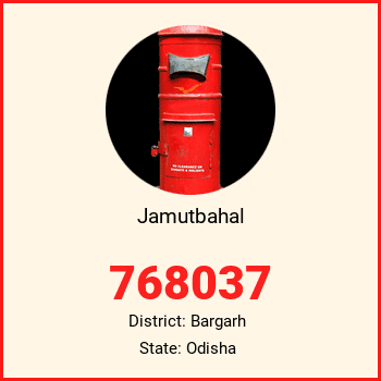 Jamutbahal pin code, district Bargarh in Odisha