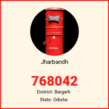 Jharbandh pin code, district Bargarh in Odisha