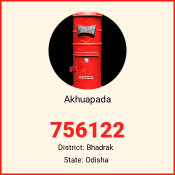 Akhuapada pin code, district Bhadrak in Odisha
