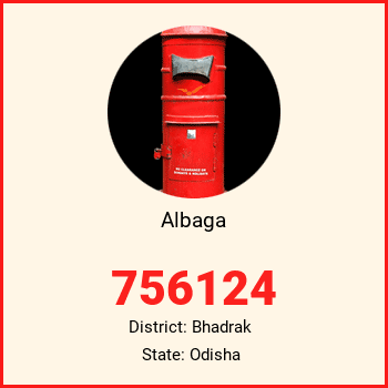 Albaga pin code, district Bhadrak in Odisha