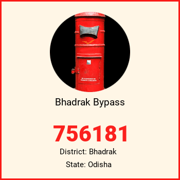Bhadrak Bypass pin code, district Bhadrak in Odisha