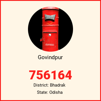 Govindpur pin code, district Bhadrak in Odisha