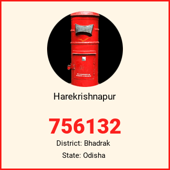 Harekrishnapur pin code, district Bhadrak in Odisha