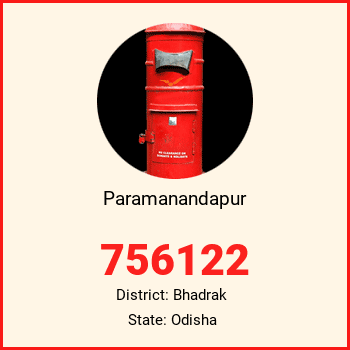 Paramanandapur pin code, district Bhadrak in Odisha