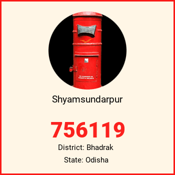 Shyamsundarpur pin code, district Bhadrak in Odisha