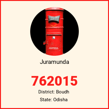 Juramunda pin code, district Boudh in Odisha