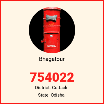 Bhagatpur pin code, district Cuttack in Odisha