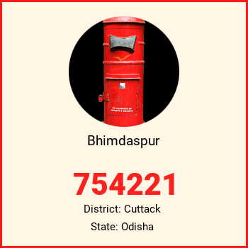 Bhimdaspur pin code, district Cuttack in Odisha