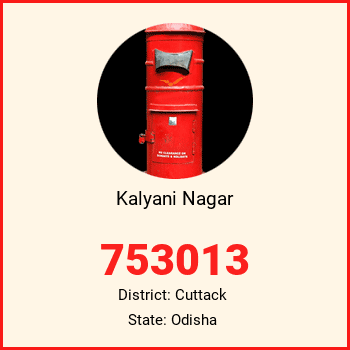 Kalyani Nagar pin code, district Cuttack in Odisha