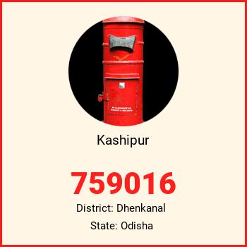 Kashipur pin code, district Dhenkanal in Odisha