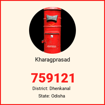 Kharagprasad pin code, district Dhenkanal in Odisha