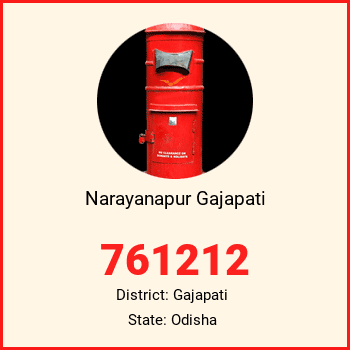 Narayanapur Gajapati pin code, district Gajapati in Odisha