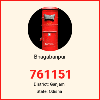 Bhagabanpur pin code, district Ganjam in Odisha