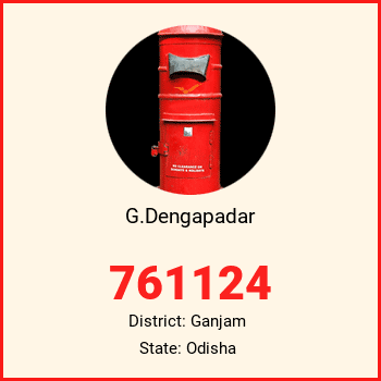 G.Dengapadar pin code, district Ganjam in Odisha