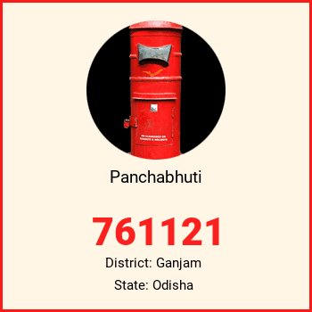 Panchabhuti pin code, district Ganjam in Odisha