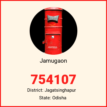 Jamugaon pin code, district Jagatsinghapur in Odisha