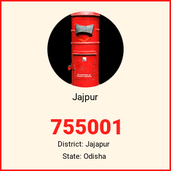 Jajpur pin code, district Jajapur in Odisha
