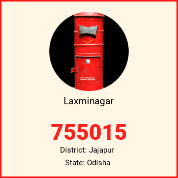 Laxminagar pin code, district Jajapur in Odisha