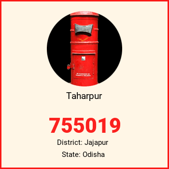 Taharpur pin code, district Jajapur in Odisha